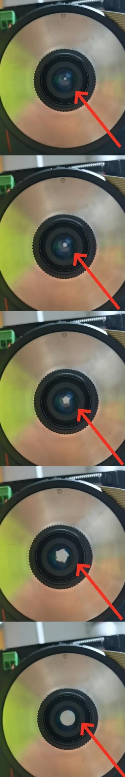 富士能镜头光圈控制